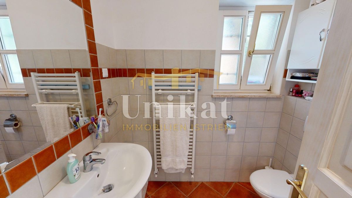 Dvojna hiša z bazenom v istrskem slogu